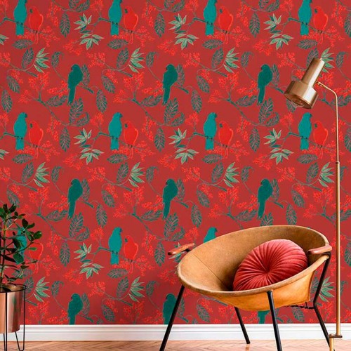 Rollo Papel Pintado Tropical Wallls Referencia  265-1007.