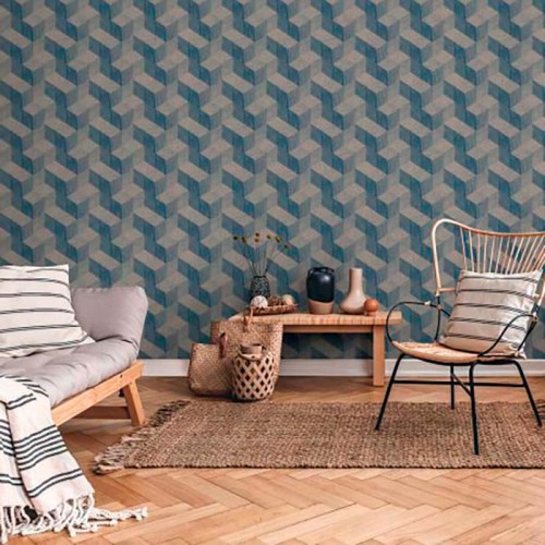 Rollo Papel Pintado Tropical Wallls Referencia  265-1021.