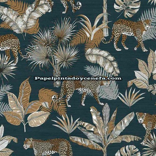 Rollo Papel Pintado Tropical Wallls Referencia  265-1023.