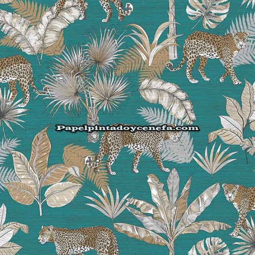 Rollo Papel Pintado Tropical Wallls Referencia  265-1027.