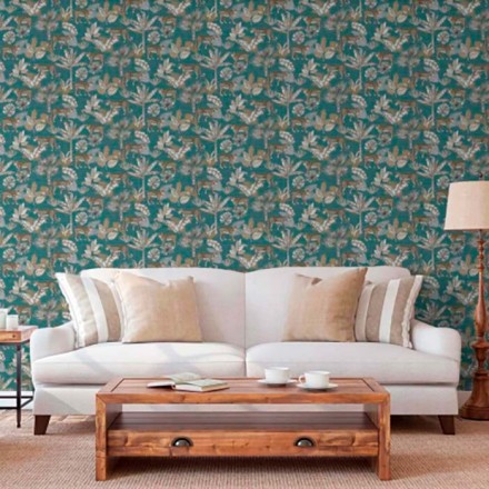 Rollo Papel Pintado Tropical Wallls Referencia  265-1027.
