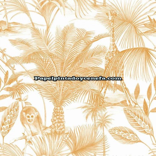 Rollo Papel Pintado Tropical Wallls Referencia  265-1036.
