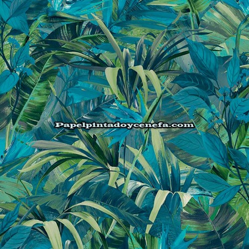 Rollo Papel Pintado Tropical Wallls Referencia  265-1046.