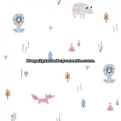 Rollo Papel Pintado Ho Lala Referencia  257-1409.