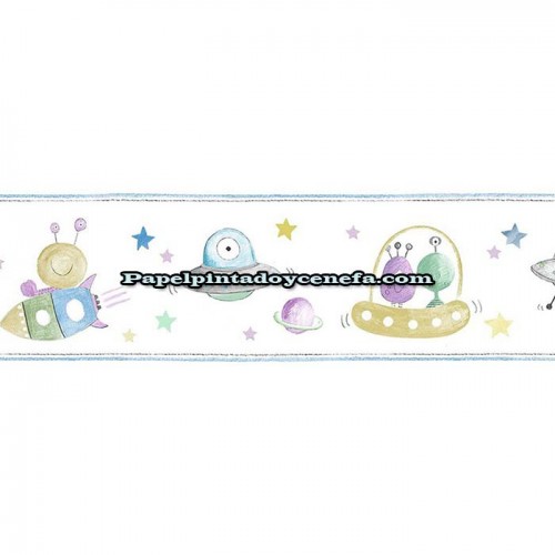 Rollo Cenefa Papel Pintado Ho Lala Referencia  C-257-1469C.
