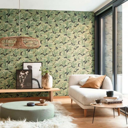 Rollo Papel Pintado Ginkgo Referencia  GINK-86247318.