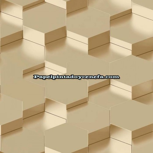 Rollo Papel Pintado Kubic Referencia  KUBIC-021.