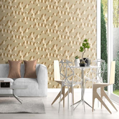 Rollo Papel Pintado Kubic Referencia  KUBIC-021.