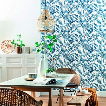 Rollo Papel Pintado Only Blue Referencia  ONB-102636225.