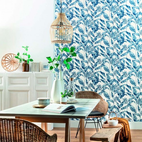 Rollo Papel Pintado Only Blue Referencia  ONB-102636225.