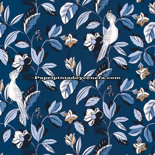 Rollo Papel Pintado Only Blue Referencia  ONB-102626220.
