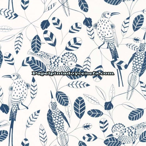 Rollo Papel Pintado Only Blue Referencia  ONB-102676222.