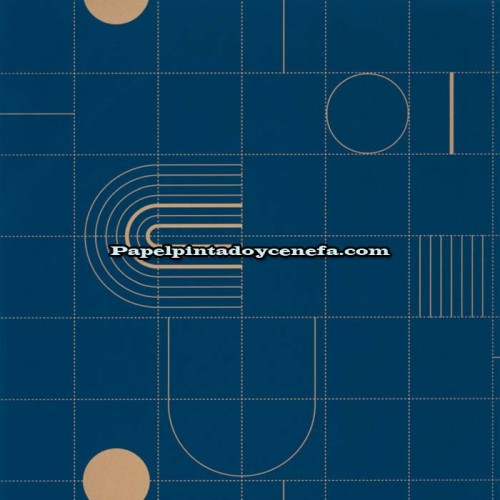 Rollo Papel Pintado Only Blue Referencia  ONB-102706221.
