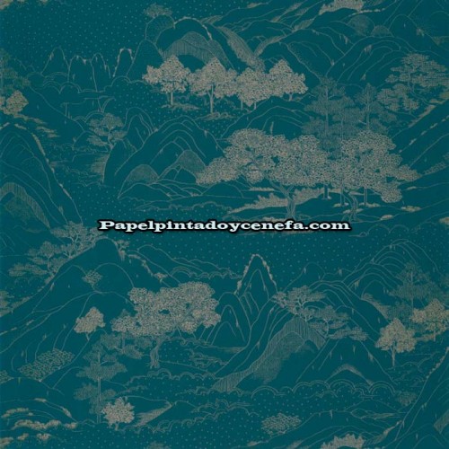 Rollo Papel Pintado Only Blue Referencia  ONB-102646160.