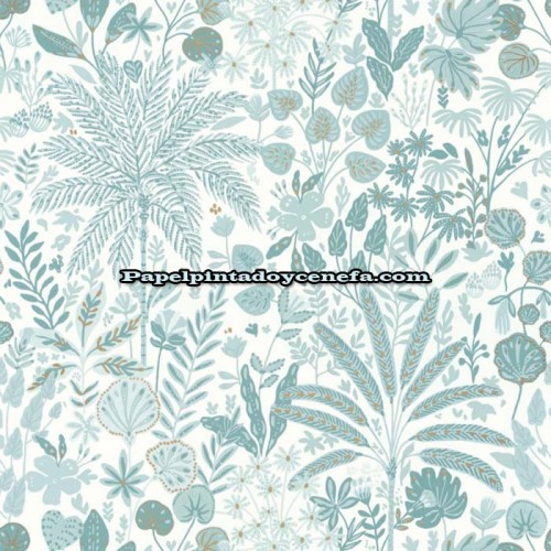 Rollo Papel Pintado Only Blue Referencia  ONB-100596029.