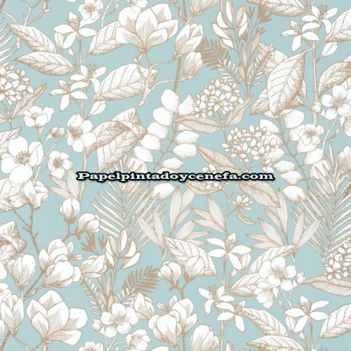 Rollo Papel Pintado Only Blue Referencia  ONB-102656026.