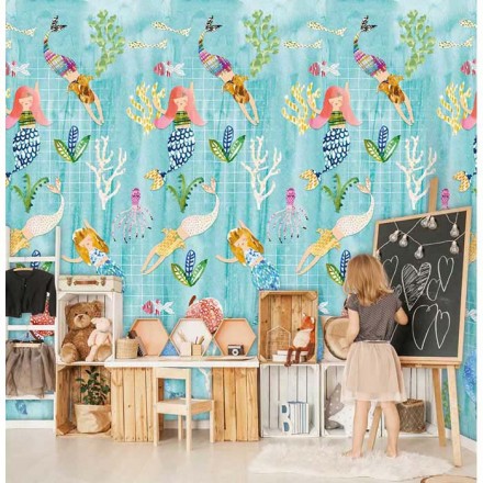 Mural Kate & Andy Referencia  M-INK7458.