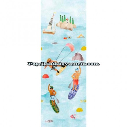 Mural Kate & Andy Referencia  M-INK7481.