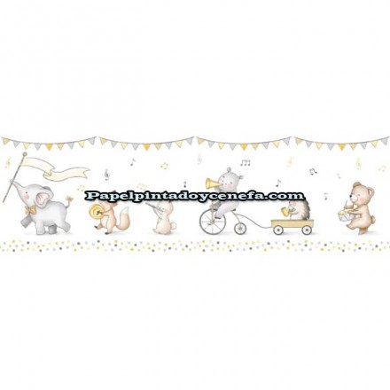 Rollo Cenefa Papel Pintado Pippo Referencia  C-027-PIP.