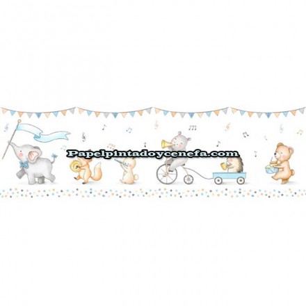 Rollo Cenefa Papel Pintado Pippo Referencia  C-031-PIP.