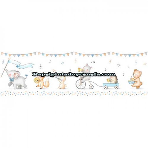 Rollo Cenefa Papel Pintado Pippo Referencia  C-031-PIP.