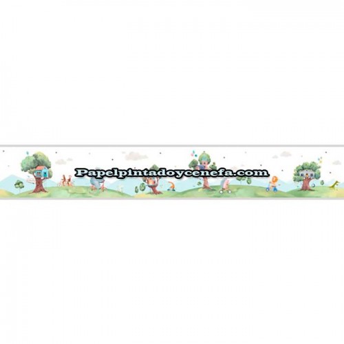 Rollo Cenefa Papel Pintado Pippo Referencia  C-072-PIP.