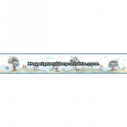 Rollo Cenefa Papel Pintado Pippo Referencia  C-077-PIP.