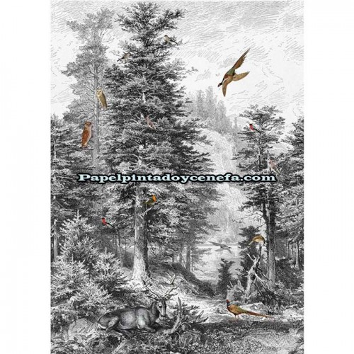 Mural LIGHT & DARK Referencia  M-INK7321.