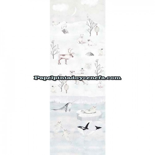 Mural SOFIE & JUNAR Referencia  M-INK7652.