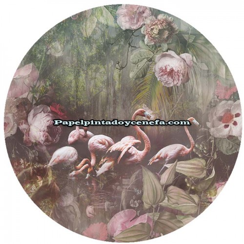 Mural FLORAL UTOPIA Referencia  M-INK7609.