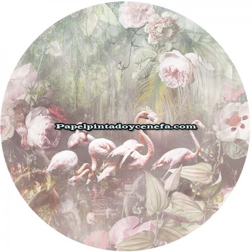 Mural FLORAL UTOPIA Referencia  M-INK7610.