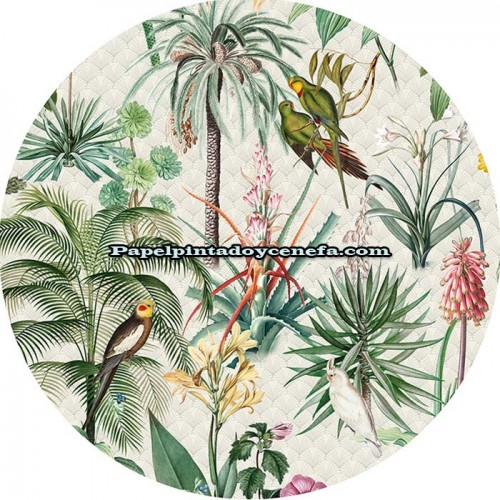 Mural FLORAL UTOPIA Referencia  M-INK7605.