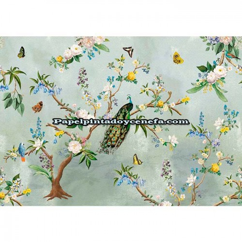 Mural FLORAL UTOPIA Referencia  M-INK7560.