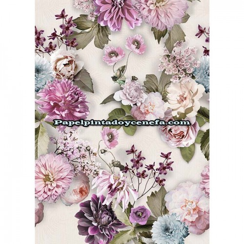 Mural FLORAL UTOPIA Referencia  M-INK7564.