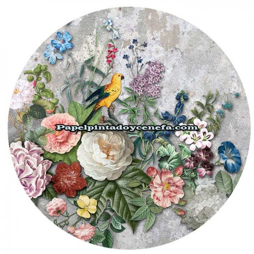 Mural FLORAL UTOPIA Referencia  M-INK7603.