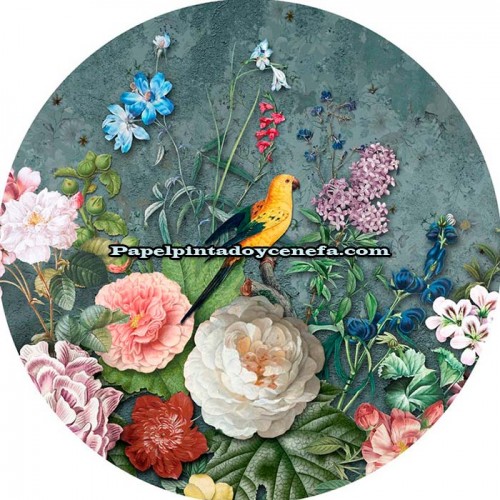 Mural FLORAL UTOPIA Referencia  M-INK7594.