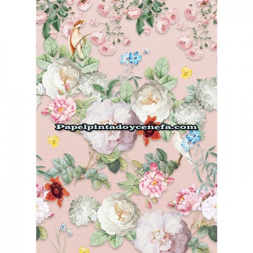 Mural FLORAL UTOPIA Referencia  M-INK7584.