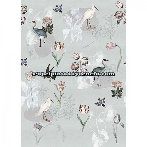 Mural FLORAL UTOPIA Referencia  M-INK7587.