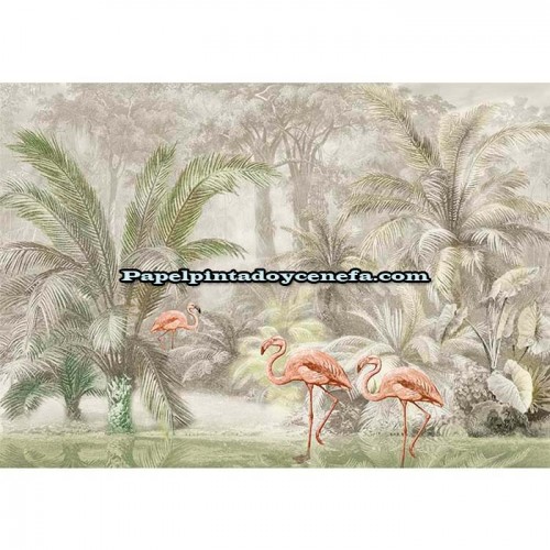 Mural FLORAL UTOPIA Referencia  M-INK7588.