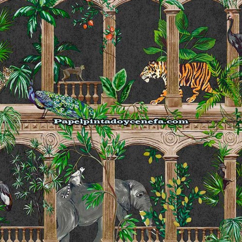 Rollo Papel Pintado CASCADING GARDENS Referencia  91351.