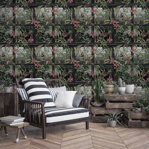 Rollo Papel Pintado CASCADING GARDENS Referencia  91391.