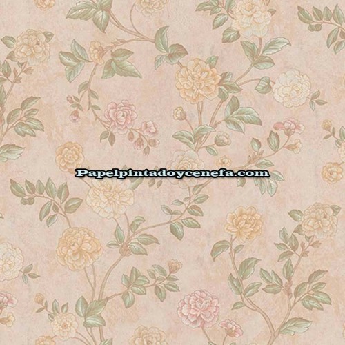 Rollo Papel Pintado SATIN FLOWERS Referencia  1920-Z66801.