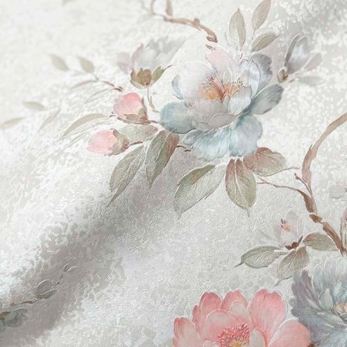 Rollo Papel Pintado SATIN FLOWERS Referencia  1920-Z66857.