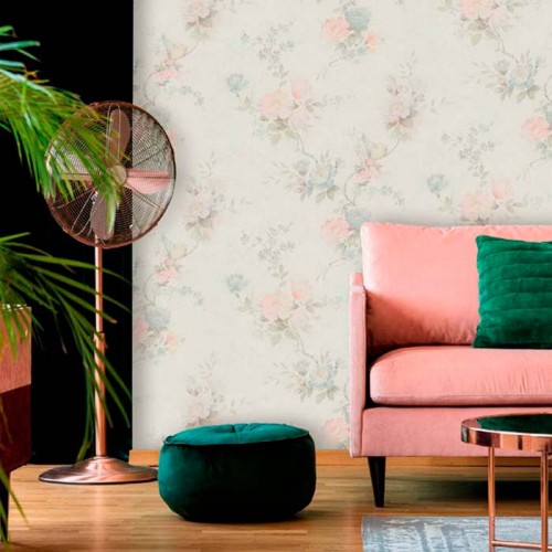 Rollo Papel Pintado SATIN FLOWERS Referencia  1920-Z66861.
