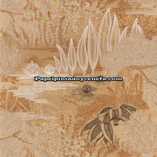 Rollo Papel Pintado SQUARE JASMIN Referencia  75680508.