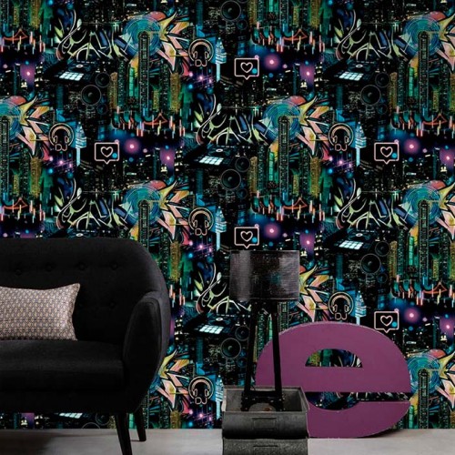 Rollo Papel Pintado YOUNG & FASHION Referencia  1661-4081.