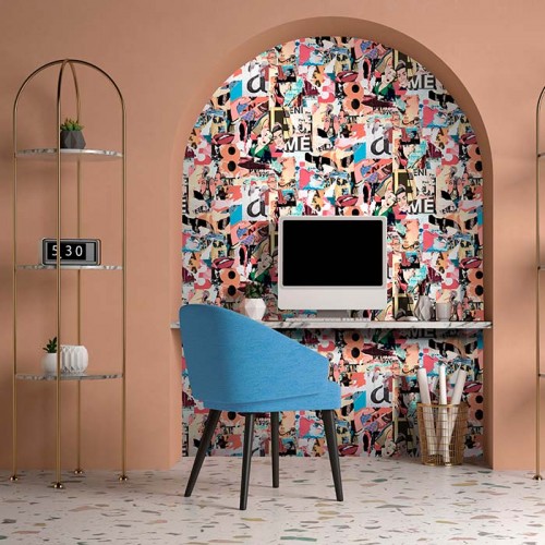 Rollo Papel Pintado POP ART Referencia  POP31.