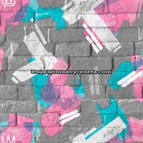 Rollo Papel Pintado POP ART Referencia  POP33.