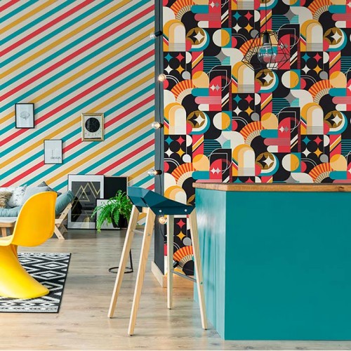 Rollo Papel Pintado POP ART Referencia  POP37.