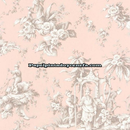 Rollo Papel Pintado TOILES DE YOUY Referencia  LBTJ-87934305.